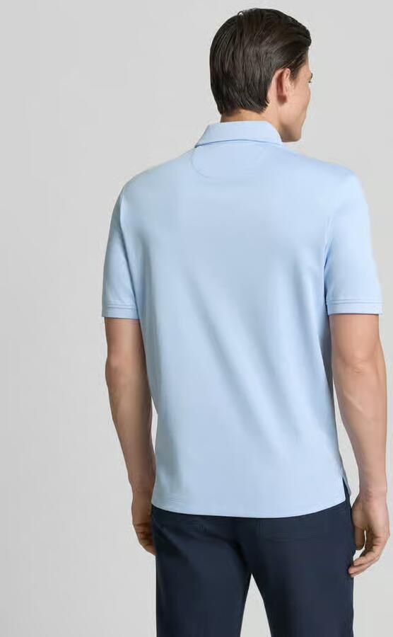 Bugatti regular fit poloshirt met borstzak en labelstitching - Foto 2