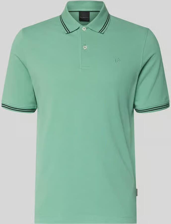 Bugatti regular fit poloshirt met gestikt logo - Foto 2
