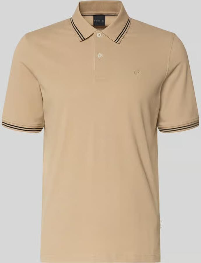 Bugatti regular fit poloshirt met gestikt logo - Foto 2