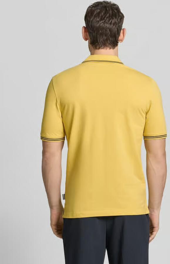 Bugatti regular fit poloshirt met gestikt logo - Foto 3
