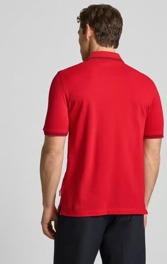 Bugatti regular fit poloshirt met gestikt logo - Foto 3