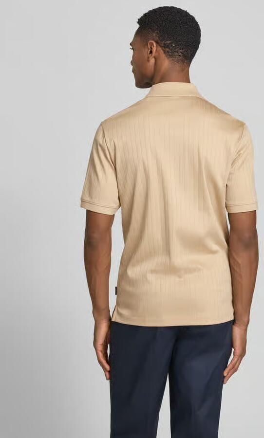 Bugatti regular fit poloshirt met knooplijst - Foto 2