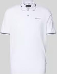 Bugatti regular fit poloshirt met logo