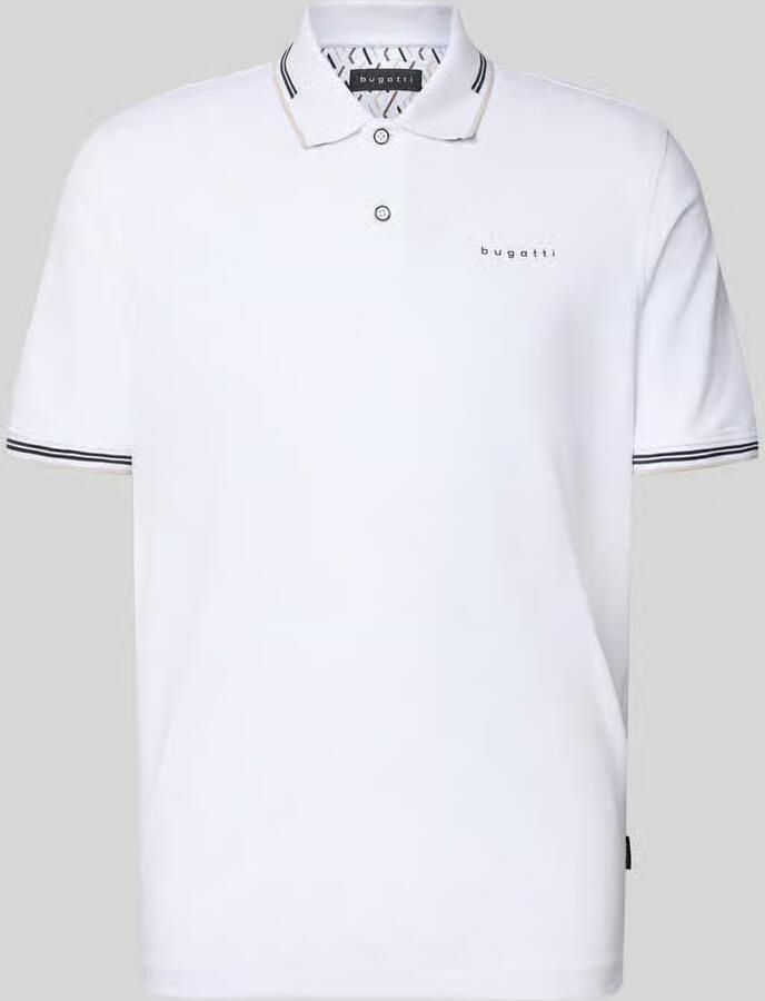 Bugatti regular fit poloshirt met logo - Foto 2