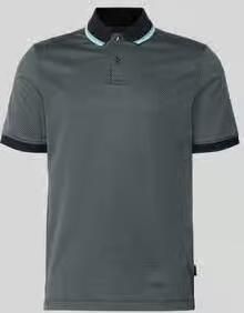 Bugatti regular fit poloshirt met polokraag en korte knoopsluiting