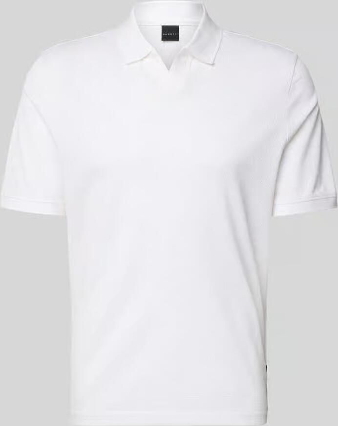 Bugatti regular fit poloshirt met structuurpatroon - Foto 2