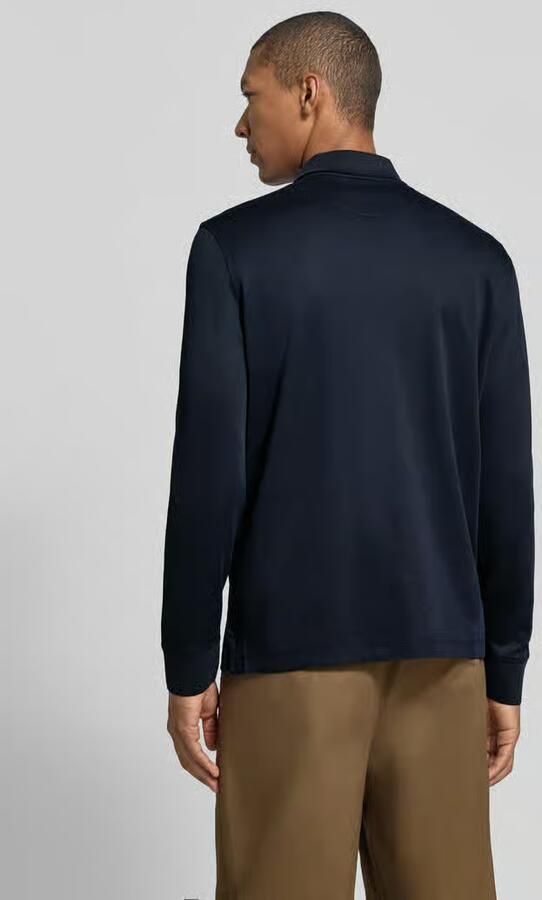 Bugatti regular fit poloshirt van katoenmix met borstzak - Foto 2