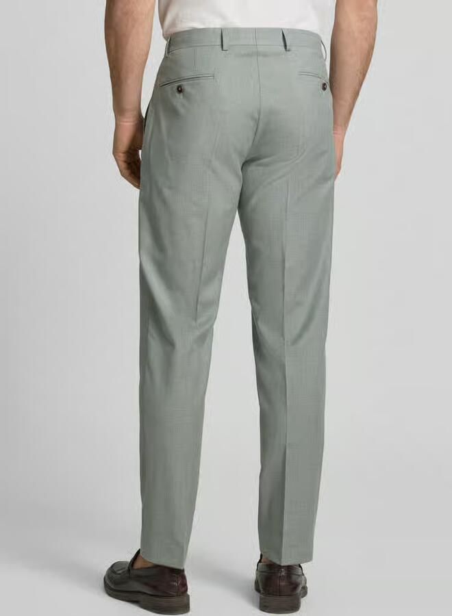 Bugatti regular fit stoffen broek met persplooien - Foto 2