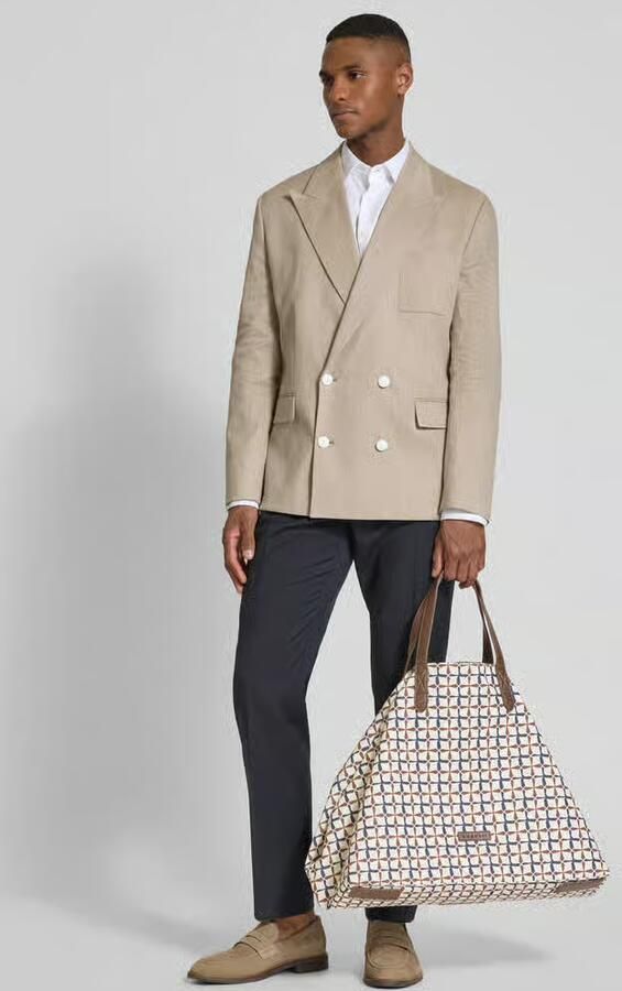 Bugatti Shopper met labelpatch model 'Finn' - Foto 2