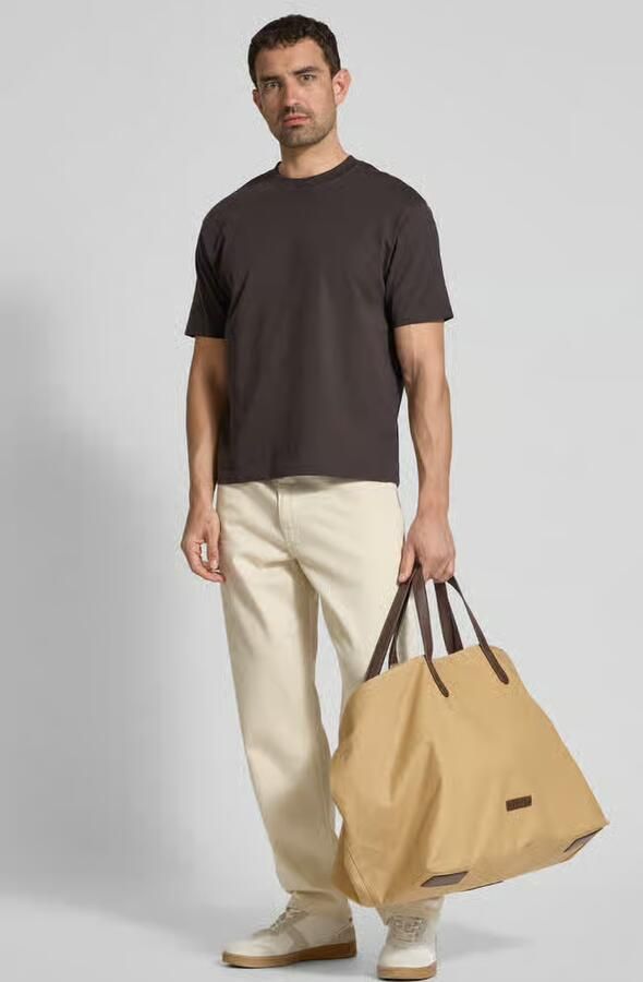 Bugatti Shopper met labelpatch model 'Finn' - Foto 2