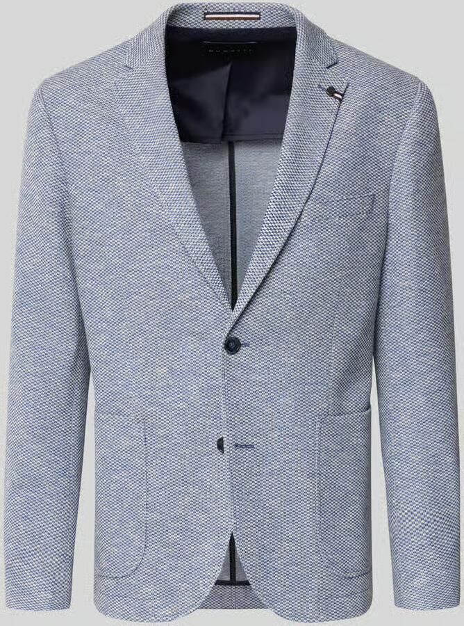 Bugatti Slim fit 2-knoops colbert met reverskraag - Foto 2