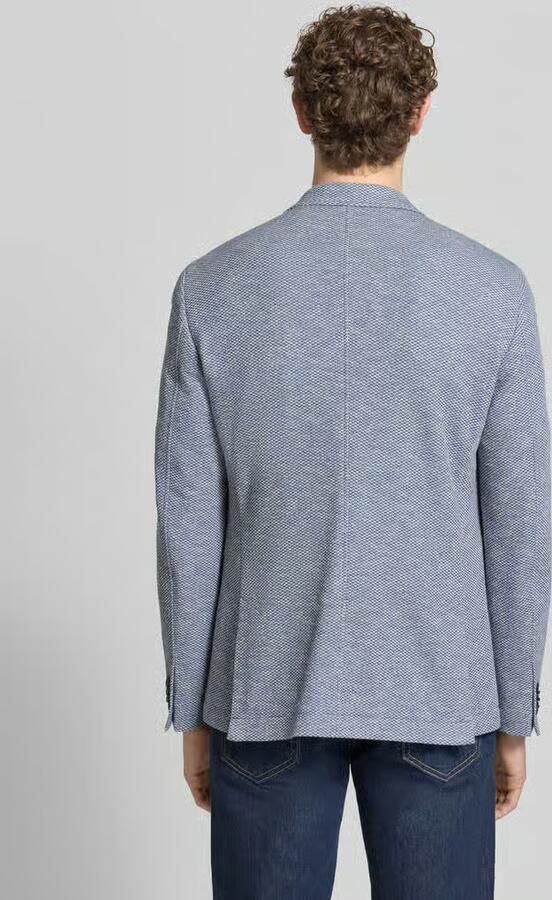 Bugatti Slim fit 2-knoops colbert met reverskraag