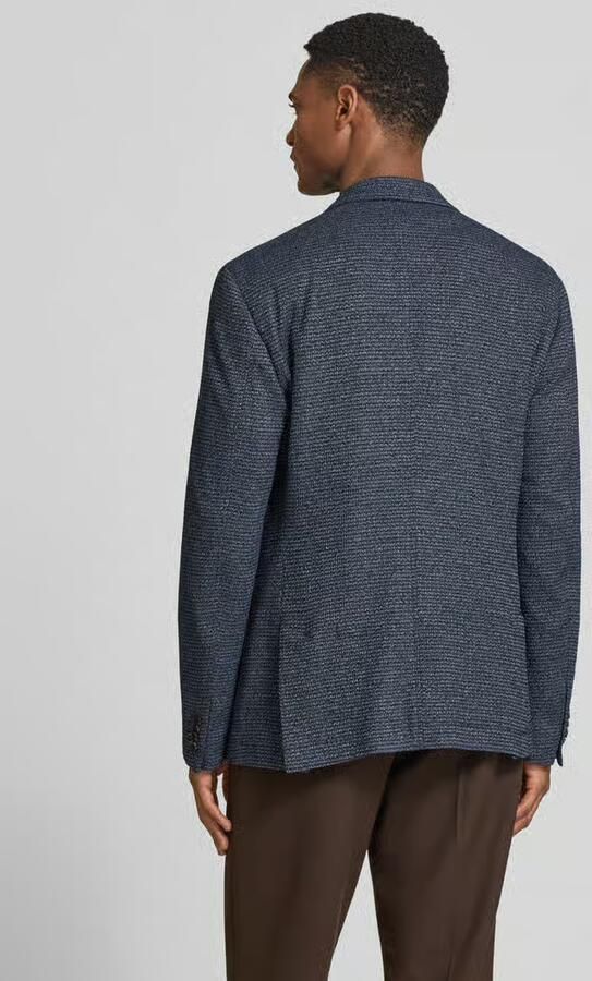 Bugatti slim fit 2-knoopscolbert met structuurpatroon - Foto 1