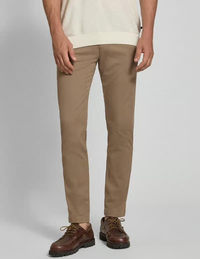 Bugatti slim fit chino van katoenmix - Foto 2