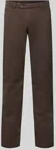 Bugatti slim fit chino van katoenmix