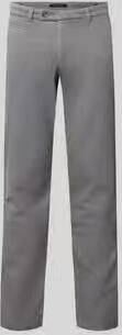Bugatti slim fit chino van katoenmix