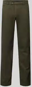 Bugatti slim fit chino van katoenmix