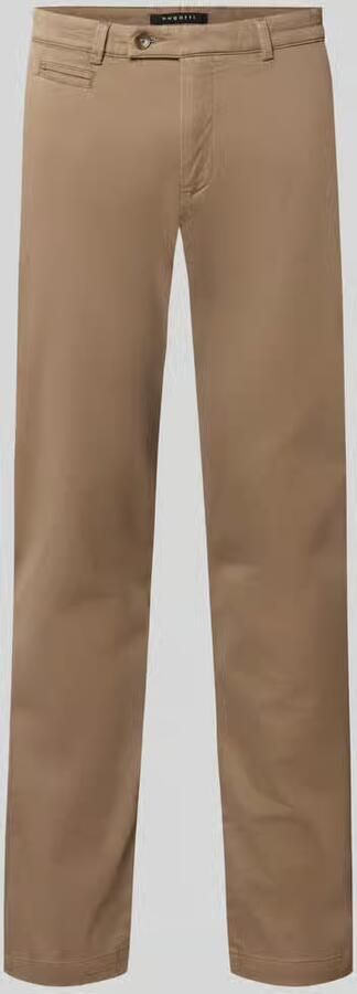 Bugatti slim fit chino van katoenmix - Foto 3