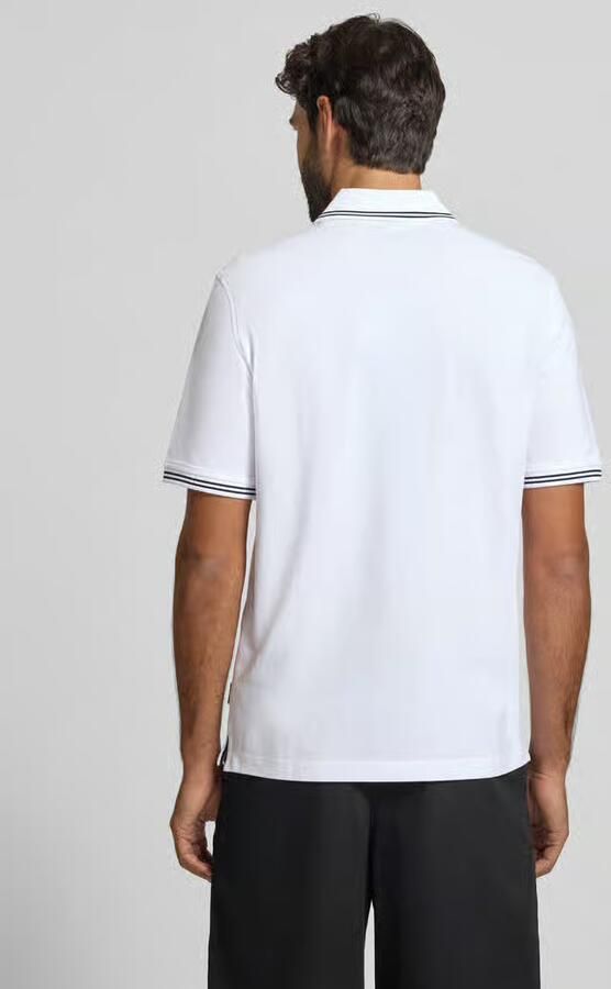 Bugatti regular fit poloshirt met gestikt logo - Foto 3