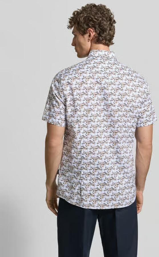Bugatti Slim fit vrijetijdsoverhemd met button-downkraag - Foto 2