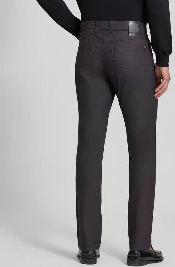 Bugatti straight fit broek van katoenmix model 'Yarn' - Foto 3