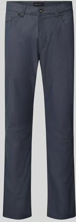 Bugatti straight fit broek van katoenmix model 'Yarn' - Foto 3