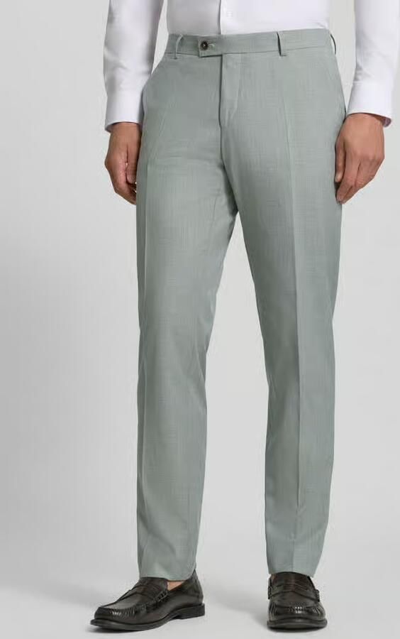 Bugatti regular fit stoffen broek met persplooien - Foto 5
