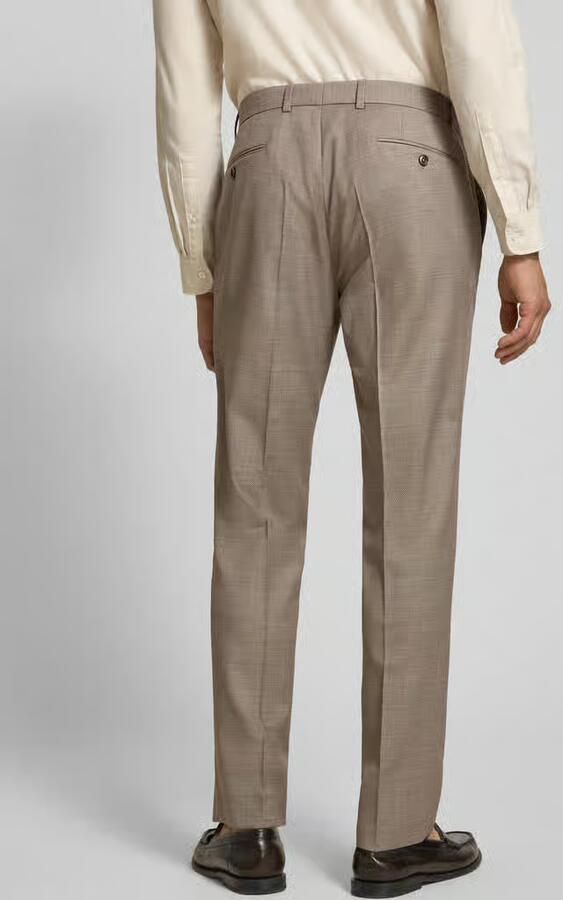 Bugatti straight fit broek van scheerwolmix - Foto 3
