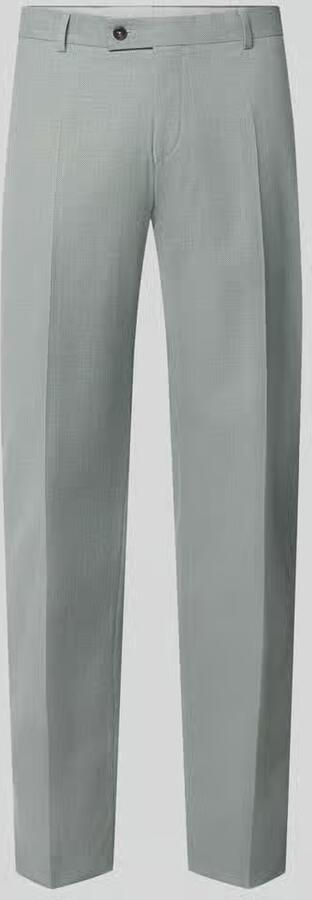 Bugatti regular fit stoffen broek met persplooien - Foto 3