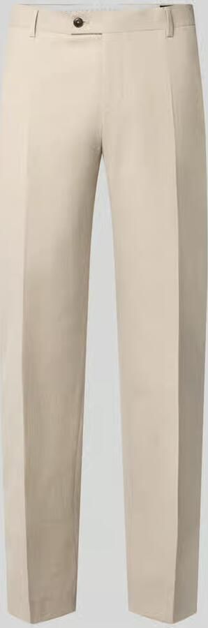 Bugatti straight fit broek van scheerwolmix - Foto 3
