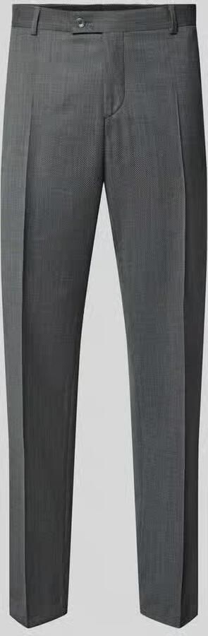 Bugatti straight fit broek van scheerwolmix - Foto 3