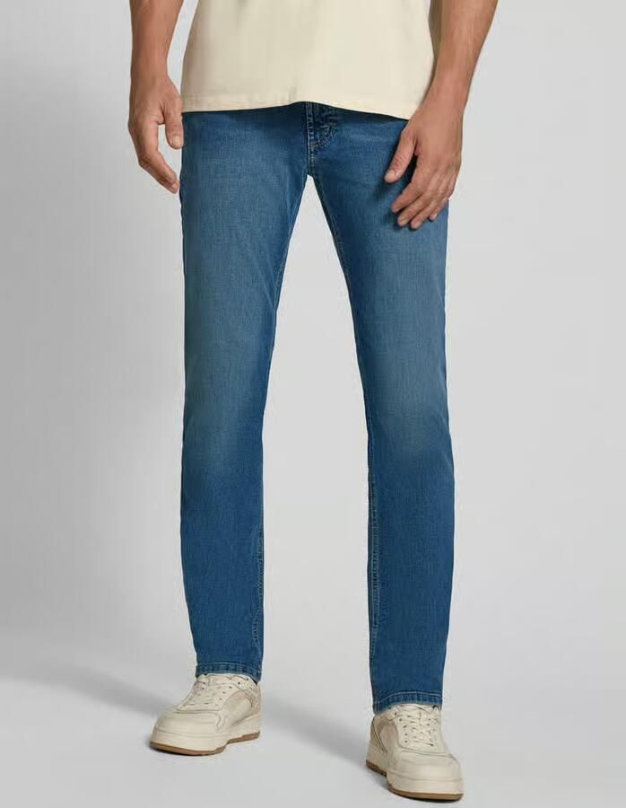 Bugatti regular fit jeans met steekzakken - Foto 4