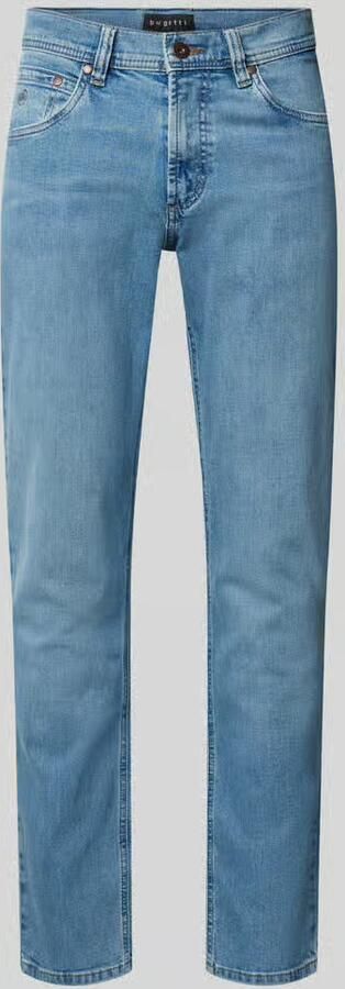 Bugatti regular fit jeans met steekzakken - Foto 3