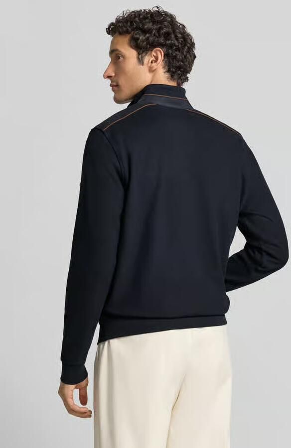 Bugatti Sweatshirt met opstaande kraag en ritssluiting - Foto 3