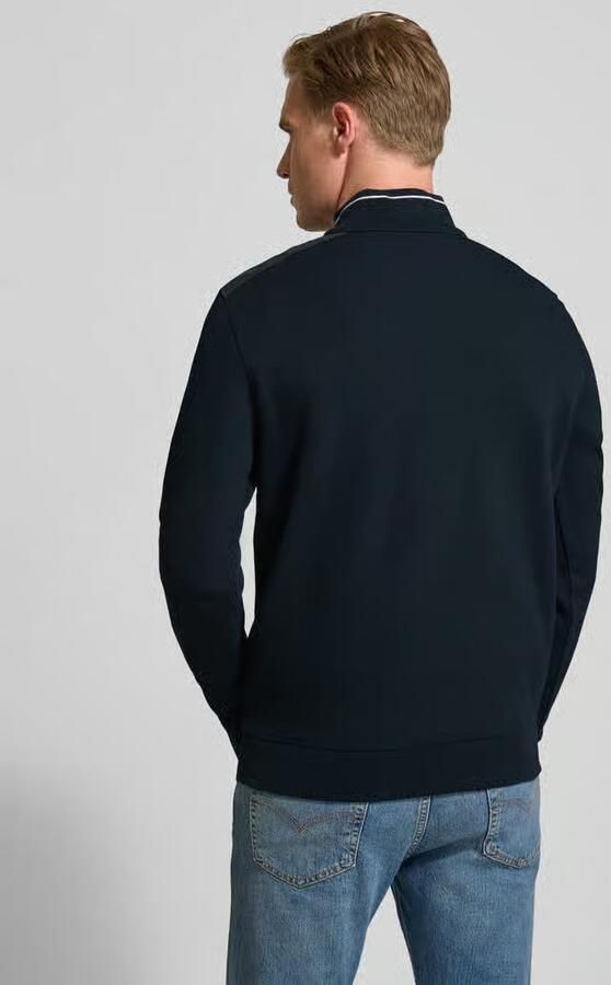 Bugatti Sweatshirt met opstaande kraag model 'Selanik'