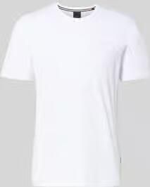Bugatti T-shirt met labeldetail - Foto 5