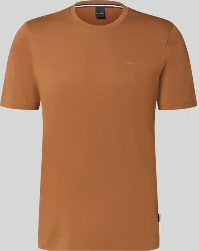 Bugatti T-shirt met labeldetail - Foto 2