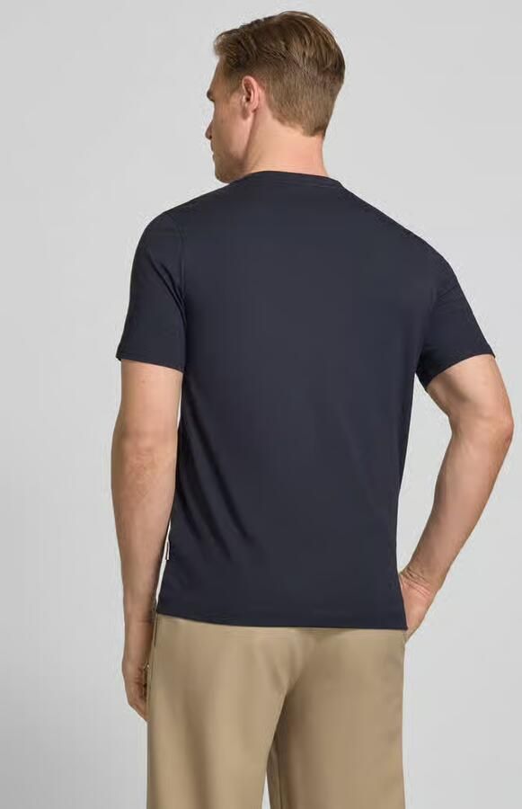 Bugatti T-shirt met labeldetail - Foto 2