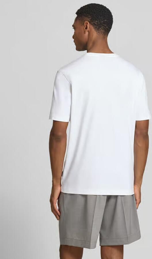 Bugatti T-shirt met ronde hals