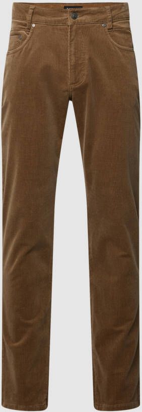 Bugatti Corduroy broek in 5-pocketmodel