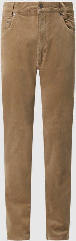 Bugatti Modern fit broek van corduroy