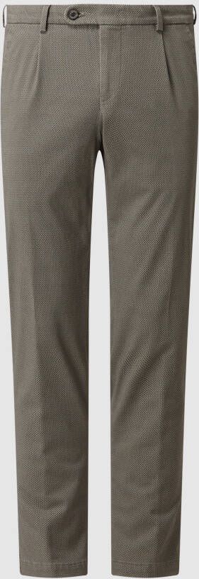 Bugatti Tapered fit chino met stretch