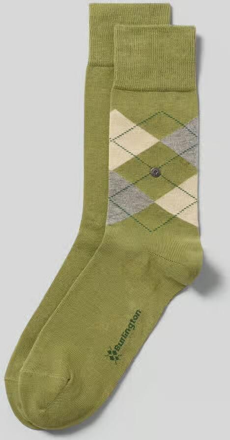 Burlington Socks Everyday Mix Sokken 2-Pack Groen 7472 - Foto 4