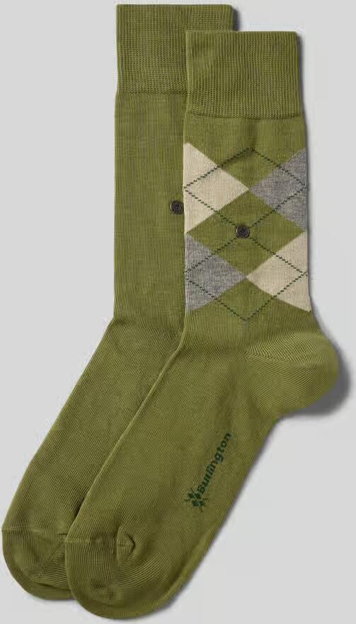 Burlington Sokken met Logo-applicatie in Set van 2