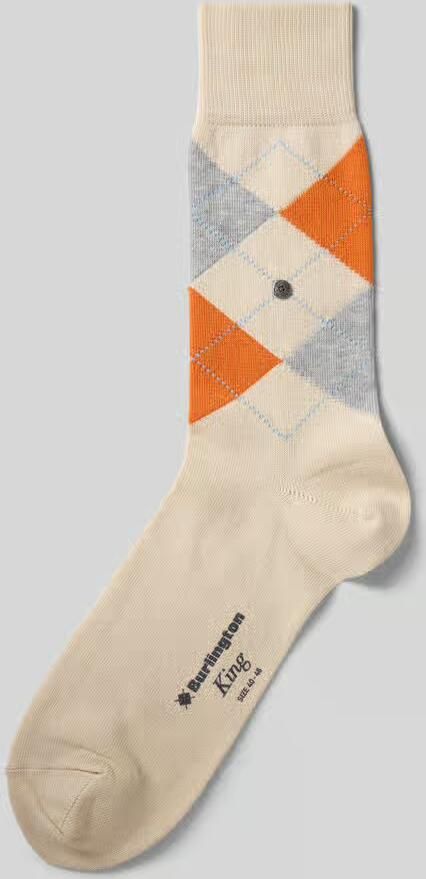 Burlington Sokken met Logodetail Model 'King'