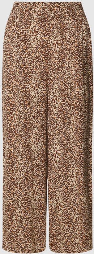 B.Young Broek van viscose met all-over motief model 'Joella'
