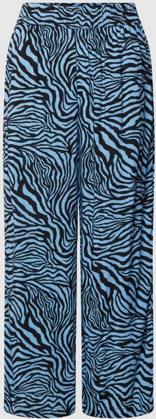 B.Young Broek van viscose met all-over motief model 'Joella'