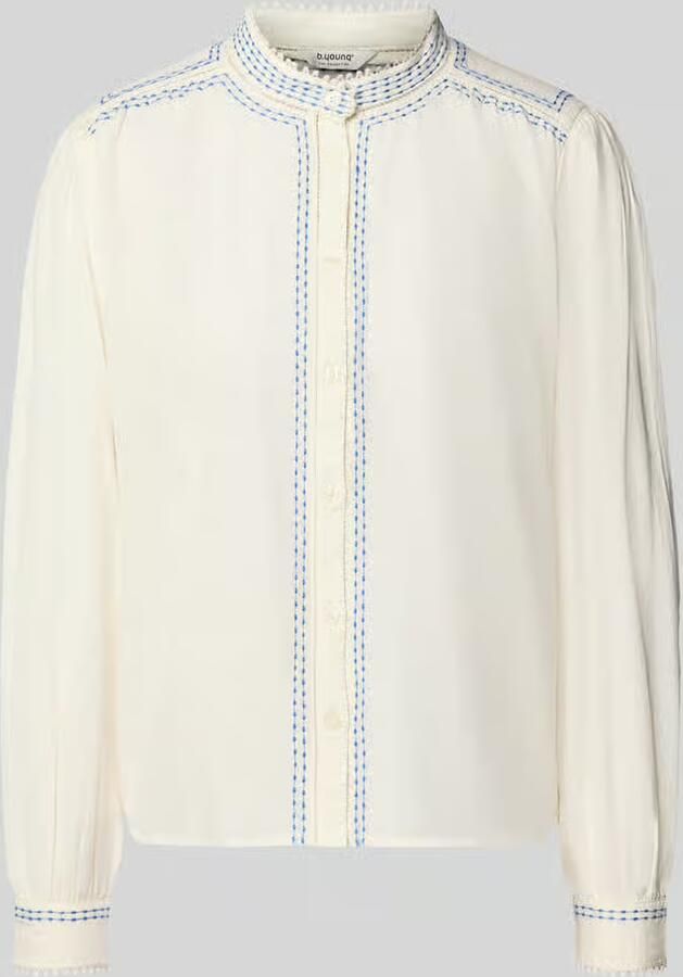 B.Young Blouse met viscose en maokraag model 'HARUKA'