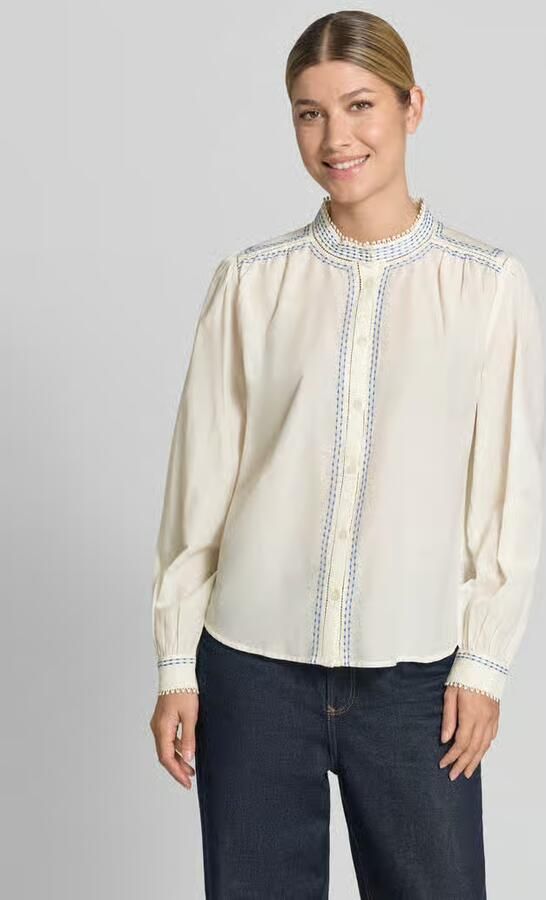 B.Young Blouse met viscose en maokraag model 'HARUKA' - Foto 2