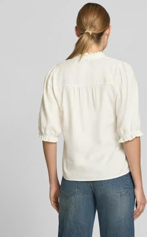 B.Young Blouse van linnenmix met pofmouwen model 'FALAKKA' - Foto 3